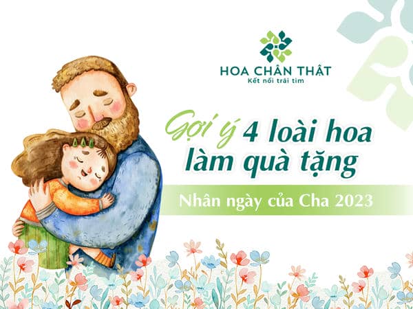 Gợi ý 04 loài hoa làm quà tặng nhân Ngày của Cha 2023