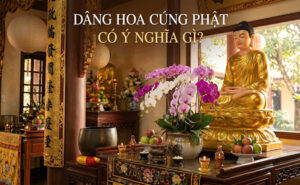 Dâng hoa cúng phật có ý nghĩa gì