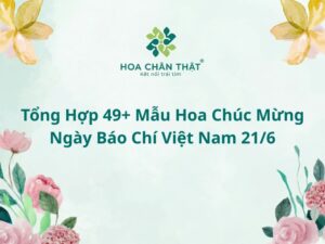 Hoa chúc mừng ngày Báo Chí Việt Nam