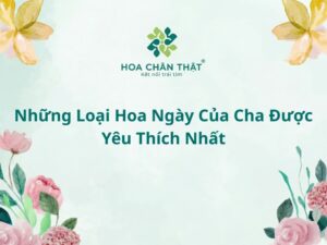 Những loại hoa ngày của cha được yêu thích nhất
