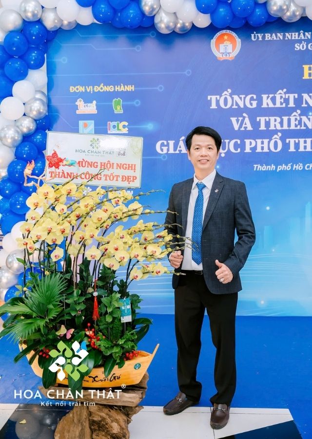 Hoa Chân Thật trân trọng đồng hành cùng Sở Giáo dục và Đào tạo TP.HCM tại Hội nghị tổng kết năm học 2025 – 2026 Hoa Chân Thật hân hạnh đồng hành cùng Sở Giáo dục và Đào tạo TPHCM