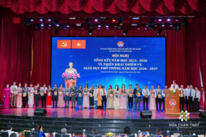 Hoa Chân Thật trân trọng đồng hành cùng Sở Giáo dục và Đào tạo TP.HCM